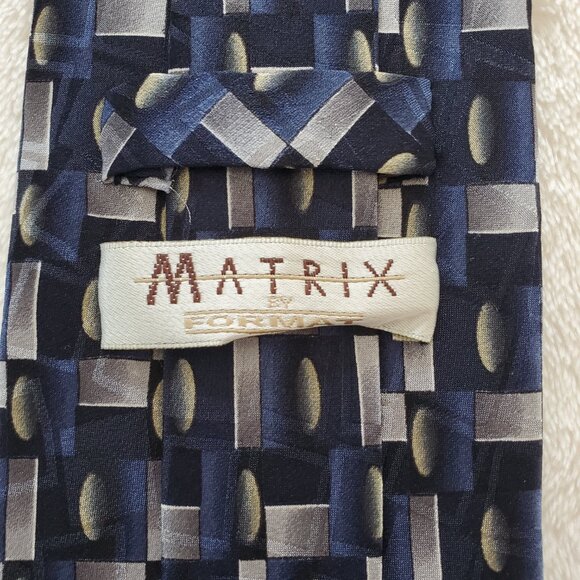 Matrix by Format Silk Tie - Picture 4 of 5